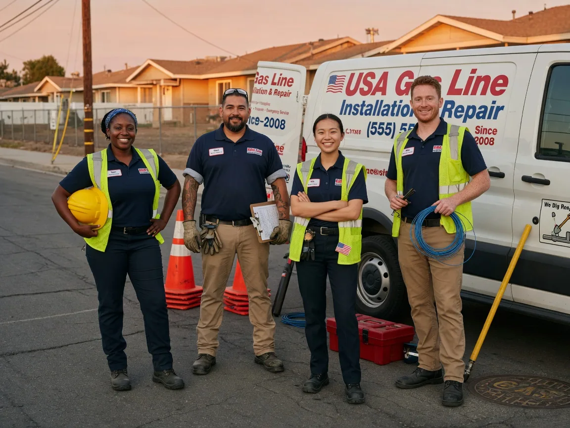 Gas Line Installation company in Galliano, LA